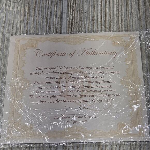 Ne’Qwa Art Oh Come All Ye Faithful Ornament by Susan Winget COA‎ & Box 7151168 - Picture 10 of 12